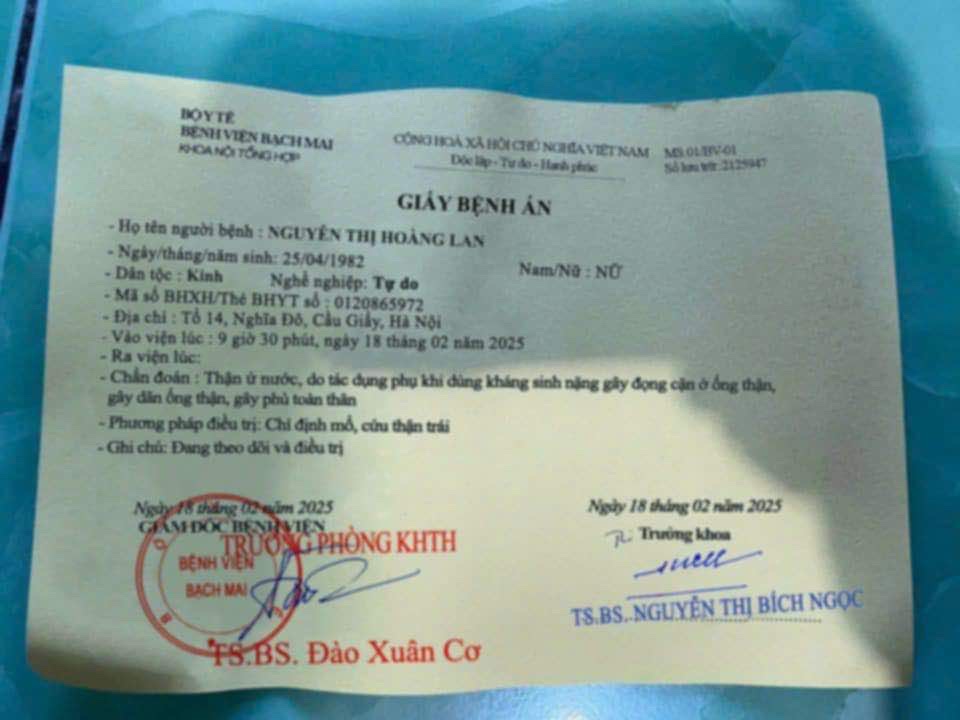 đoàn kết và có ý thức về Bệnh vịện Bạch Mai